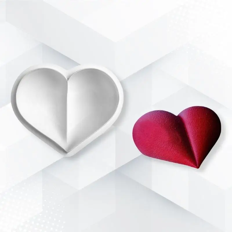 E8BD Heart Silicone Molds for Epoxy Resin Soap Chocolate Molds Cake Molds Fondant Molds for Candy Cake Baking
E8BD Heart Silicone Molds for Epoxy Resin Soap Chocolate Molds Cake Molds Fondant Molds for Candy Cake Baking