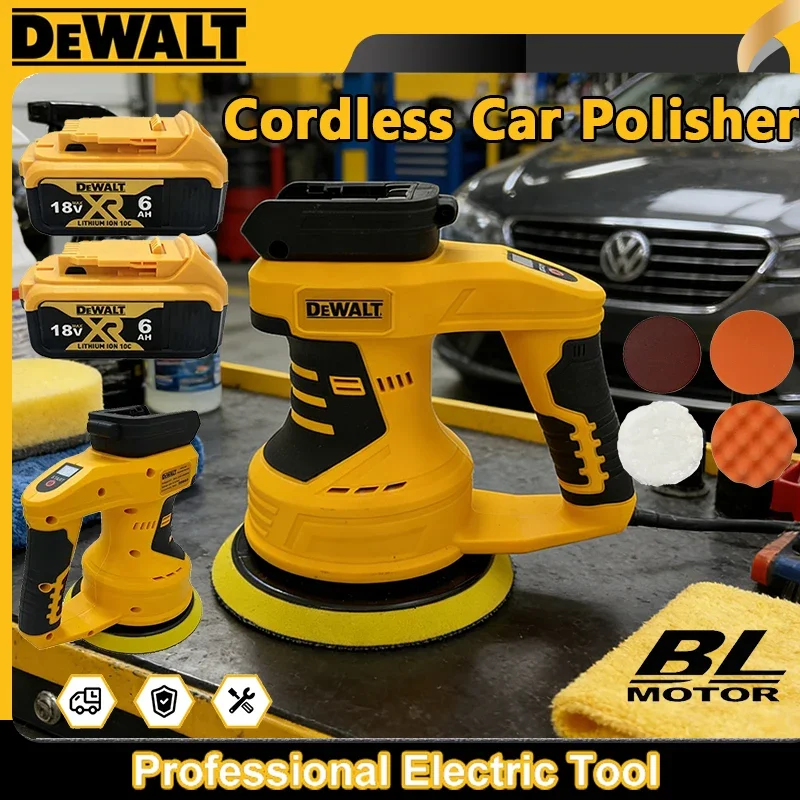 Dewalt Cordless Car Polisher 8 Gears Adjustable Auto Electric Waxing Sanding Sealing Glaze Tool Rechargeable Polisher 20VBattery
Dewalt Cordless Car Polisher 8 Gears Adjustable Auto Electric Waxing Sanding Sealing Glaze Tool Rechargeable Polisher 20VBattery