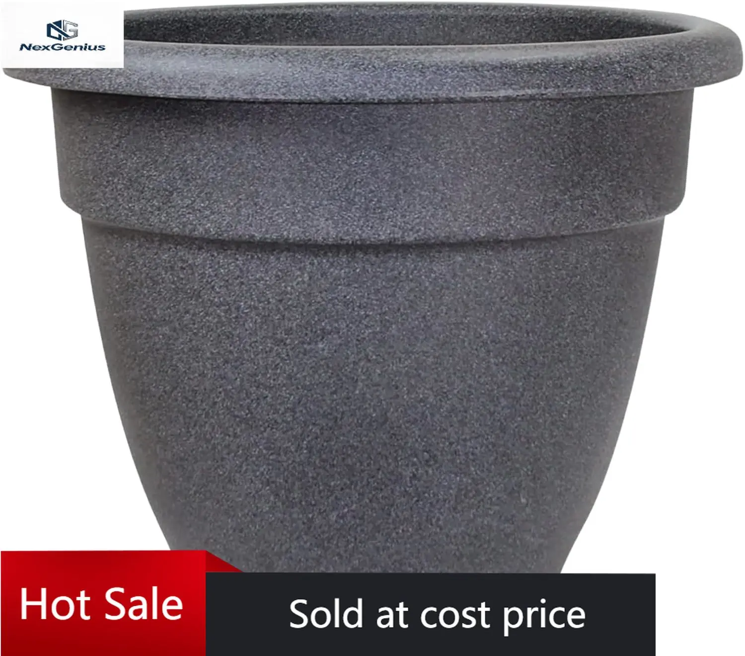 The HC Companies 30 Inch Caribbean Planter Pots with Drainage & Plug, Rolled Rim Plastic Planters for Indoor & Outdoor Plants, 1
The HC Companies 30 Inch Caribbean Planter Pots with Drainage & Plug, Rolled Rim Plastic Planters for Indoor & Outdoor Plants, 1