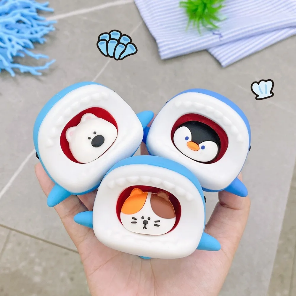 Fashion Cat Aquarium Shark Squeeze Keyring Creative Funny Silicone Penguin Pendant Cute Soft Polar Bear Keychain Bag Hanging
Fashion Cat Aquarium Shark Squeeze Keyring Creative Funny Silicone Penguin Pendant Cute Soft Polar Bear Keychain Bag Hanging