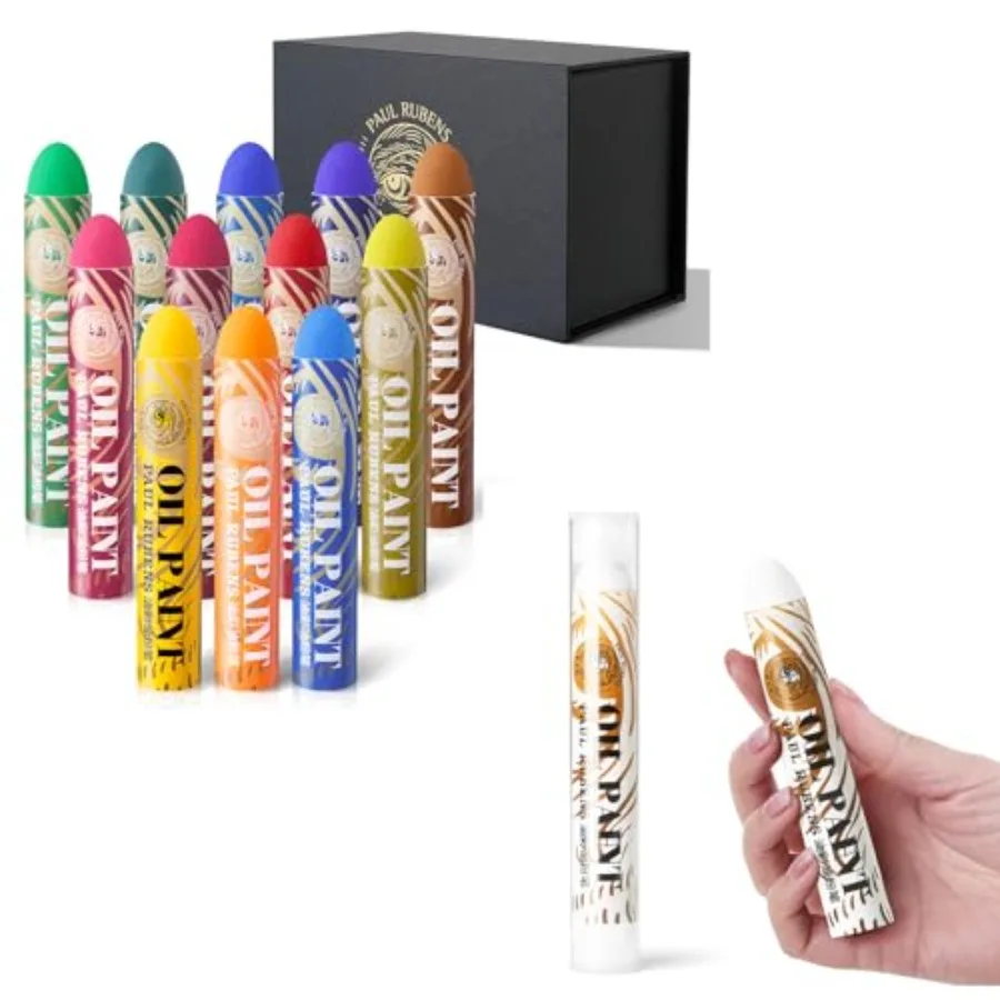 12 Vibrant Colors Extra Large Oil Pastels Set B 60g Extra Large White Oil Pastels Set Pack of 2
12 Vibrant Colors Extra Large Oil Pastels Set B 60g Extra Large White Oil Pastels Set Pack of 2