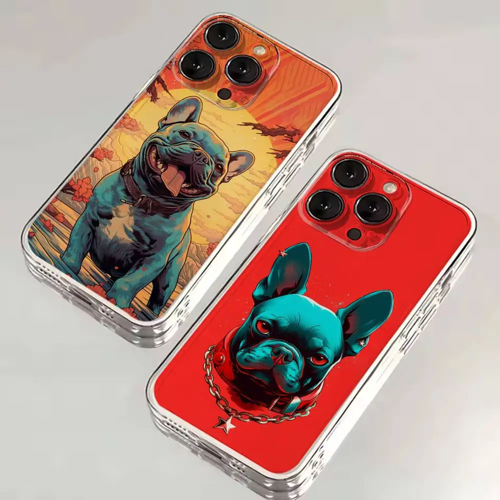 French Bulldog Dog Phone Case For iPhone 16,15,14,13,12,11 Plus,Pro,Max,XR,XS,X,7,8 SE,Mini Transparent Silicone Soft
French Bulldog Dog Phone Case For iPhone 16,15,14,13,12,11 Plus,Pro,Max,XR,XS,X,7,8 SE,Mini Transparent Silicone Soft
