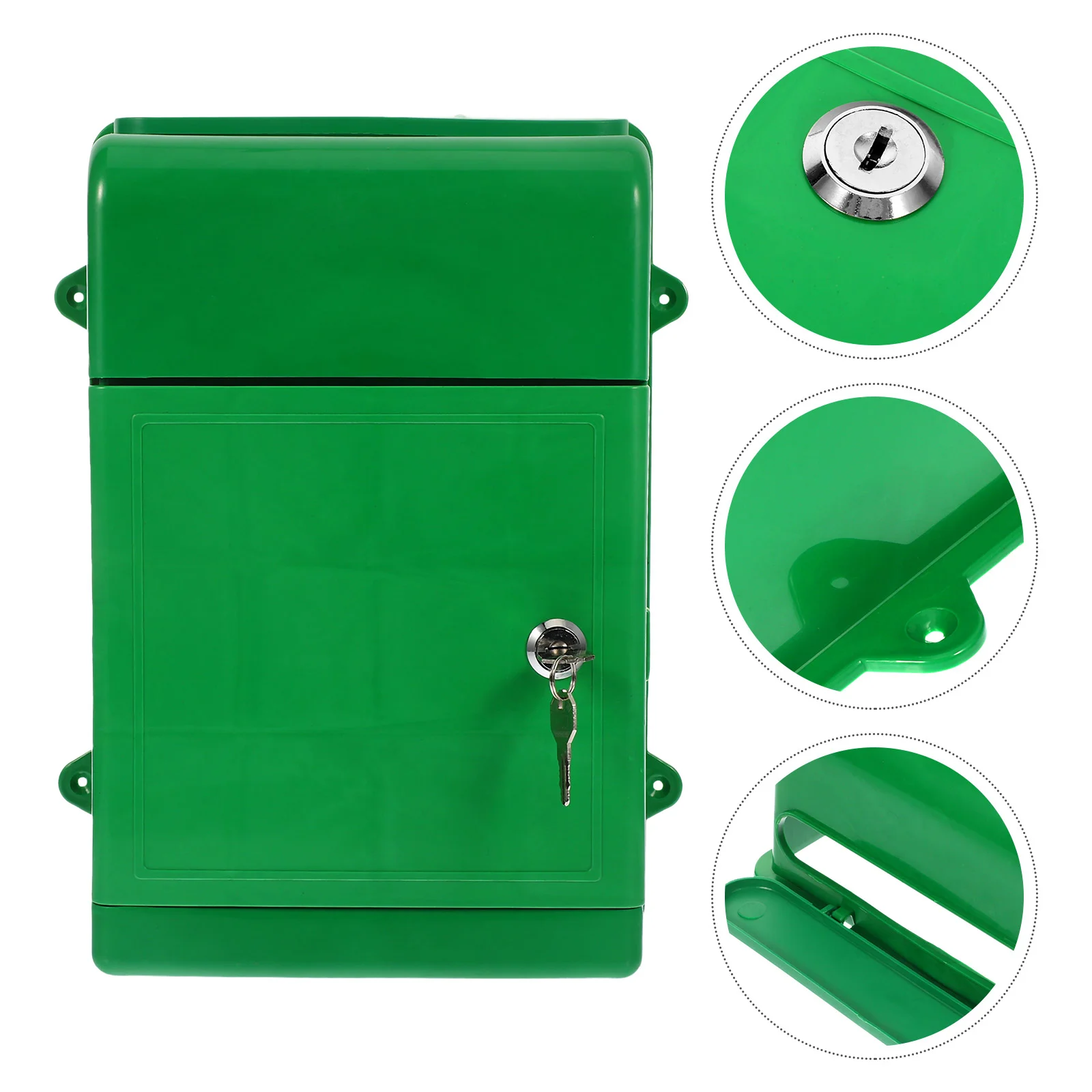 Wall Mount Rainproof Mailbox Large Suggestion Box Storage Letter ganizer Document Holder Outdoor Mounted
Wall Mount Rainproof Mailbox Large Suggestion Box Storage Letter ganizer Document Holder Outdoor Mounted