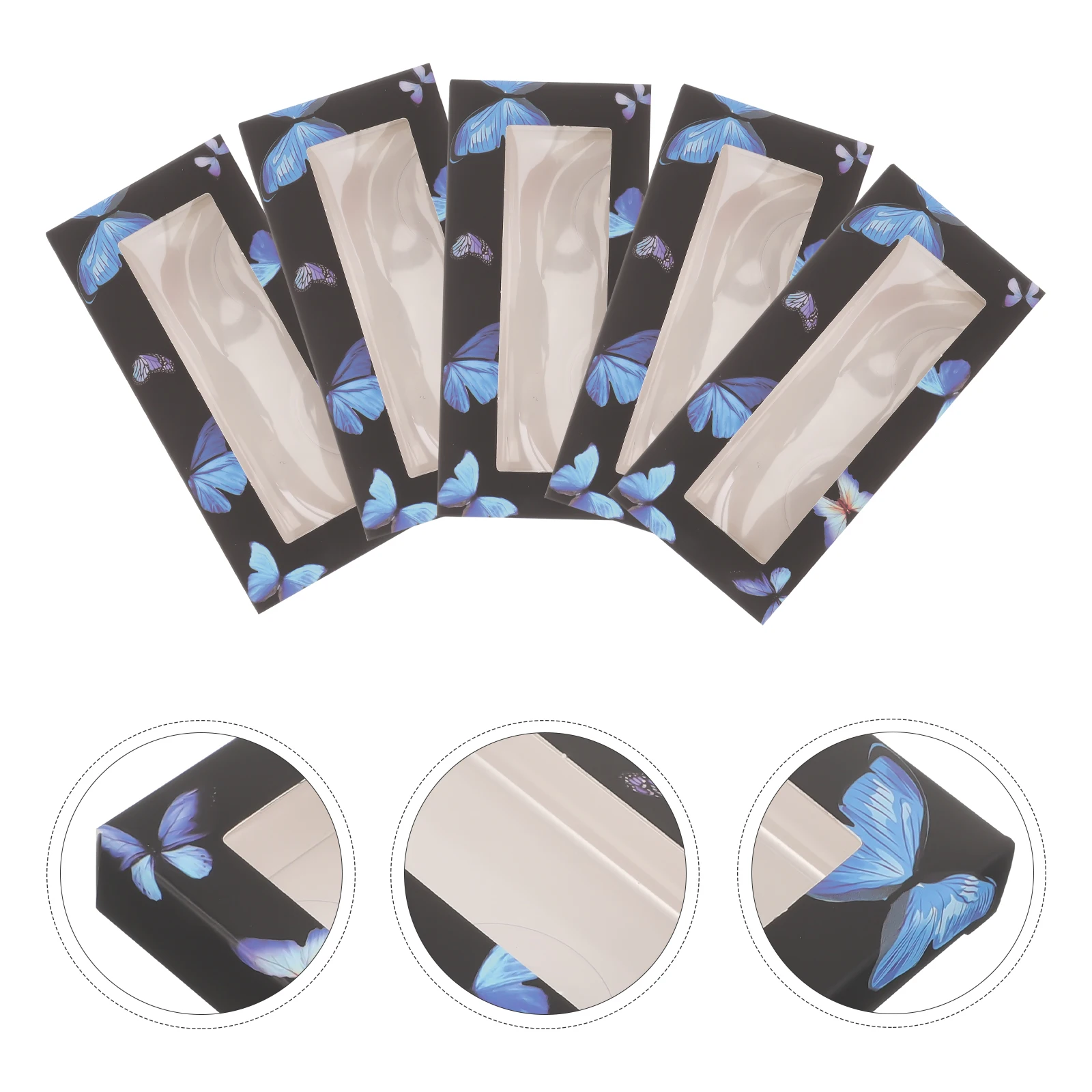 10 pcs Eyelash Paper Box Lightweight Portable Storage Case Butterfly Pattern Clear Window lash organizer home use dressing table
10 pcs Eyelash Paper Box Lightweight Portable Storage Case Butterfly Pattern Clear Window lash organizer home use dressing table