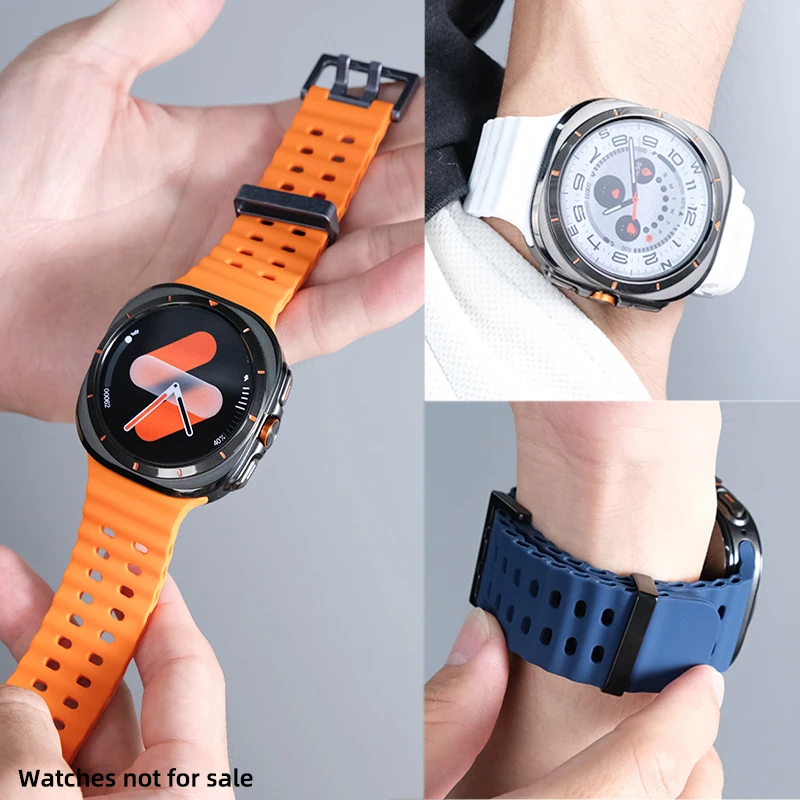 2025 New smart watch Strap for Samsung Galaxy Watch 7 Ultra Silicone Strap 47mm Ultra Watchband Orange Blue Trendy Accessories
2025 New smart watch Strap for Samsung Galaxy Watch 7 Ultra Silicone Strap 47mm Ultra Watchband Orange Blue Trendy Accessories
