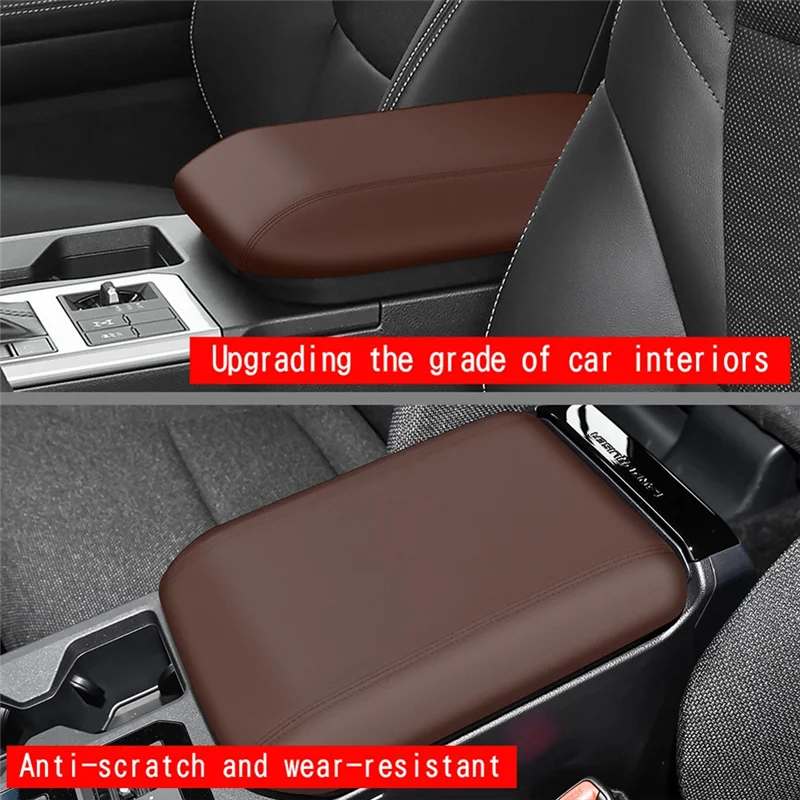 Efficientt-Car Center Console Armrest Box Cover Armrest Box PU Leather Panels For Toyota Prado LC250 2024 Brown
Efficientt-Car Center Console Armrest Box Cover Armrest Box PU Leather Panels For Toyota Prado LC250 2024 Brown