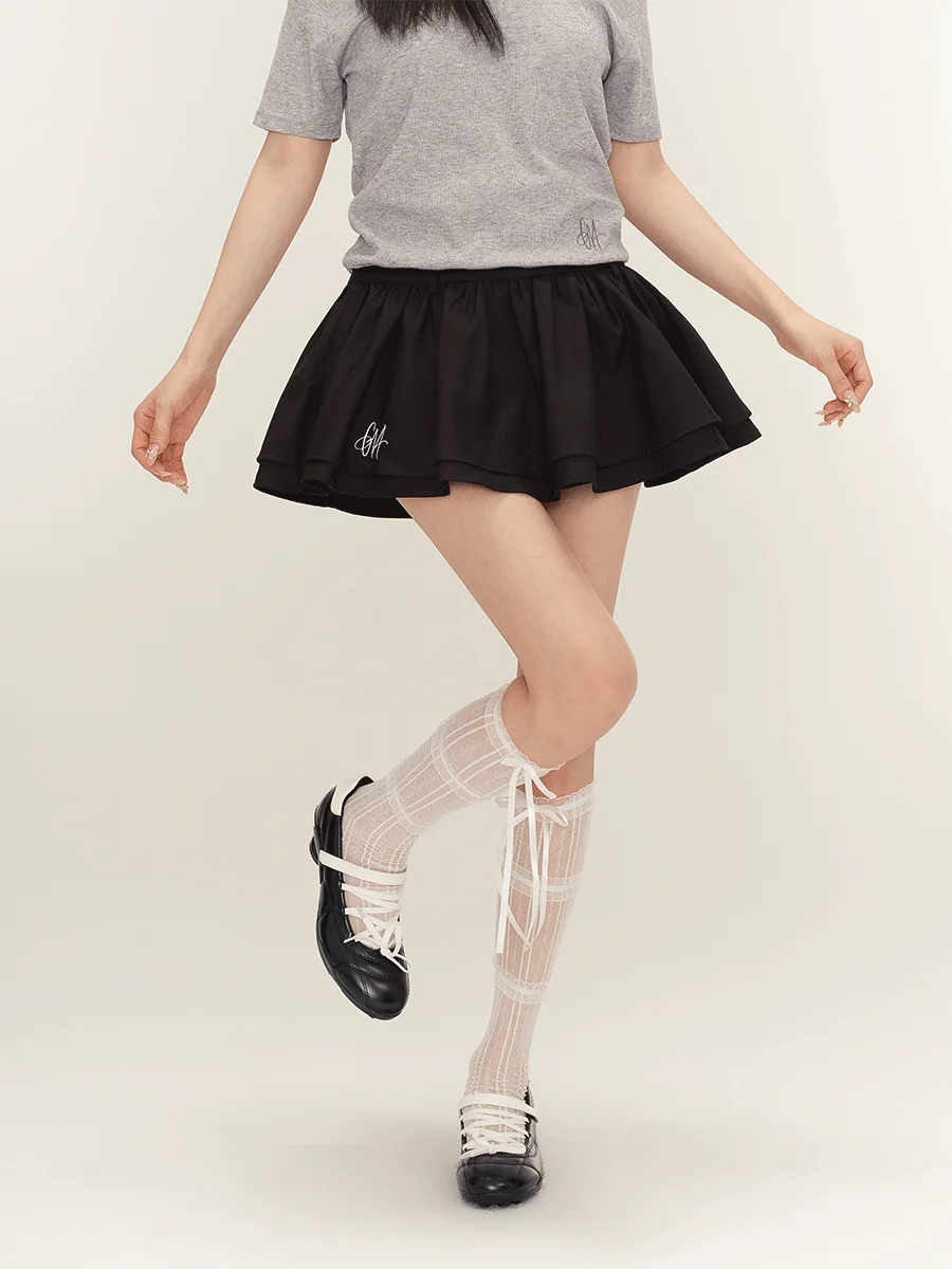 GOMUR High Waist Puffy ort Skirt with Embroidered Logo Miu Sle Wide Waisand Egg ell ape Women's Faion Polyester M...
GOMUR High Waist Puffy ort Skirt with Embroidered Logo Miu Sle Wide Waisand Egg ell ape Women's Faion Polyester M...
