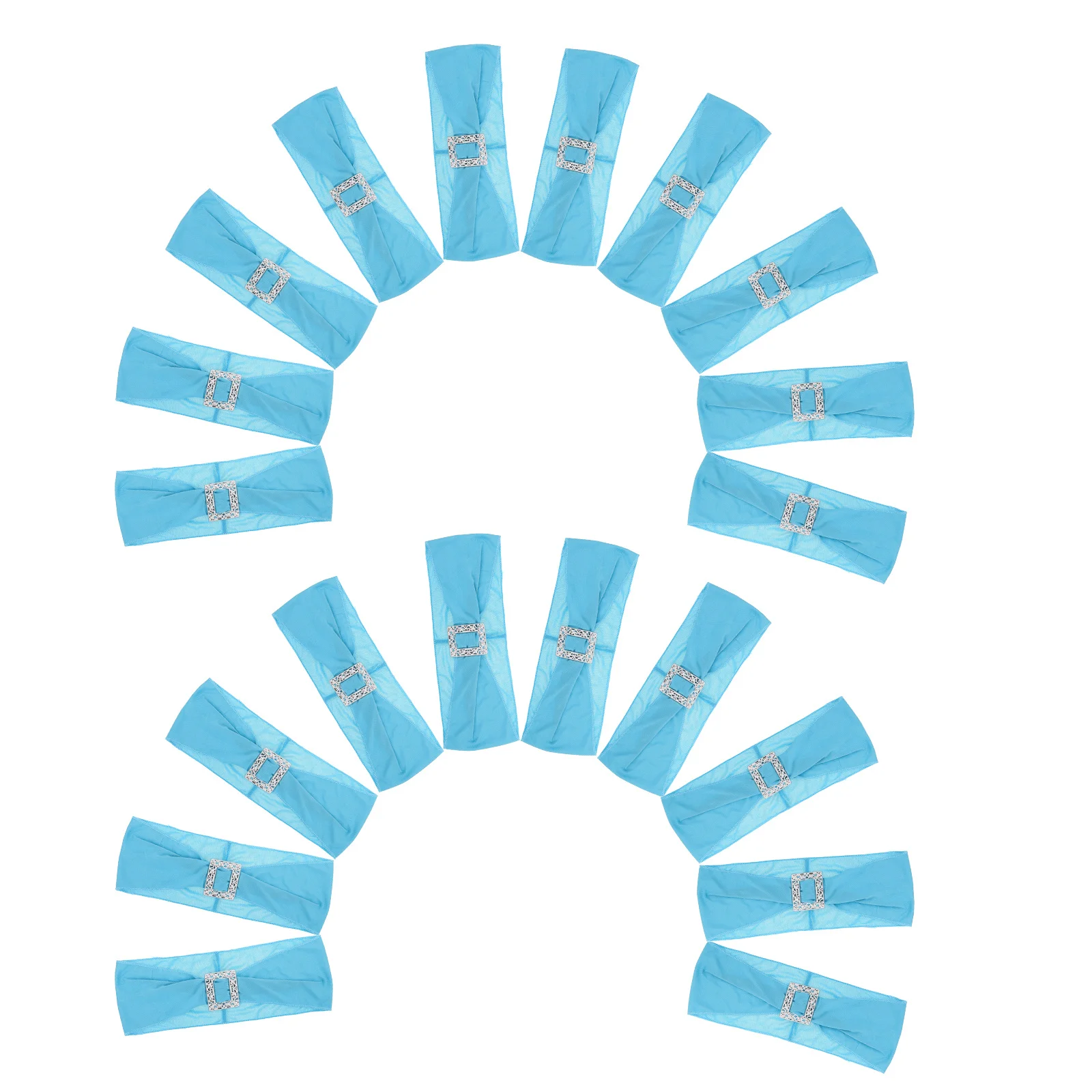 20Pcs Chair Back Cover Bands Elastic Stretch Chair Sashes Slider Bow Ties Wedding Party Banquet Decoration Blue
20Pcs Chair Back Cover Bands Elastic Stretch Chair Sashes Slider Bow Ties Wedding Party Banquet Decoration Blue