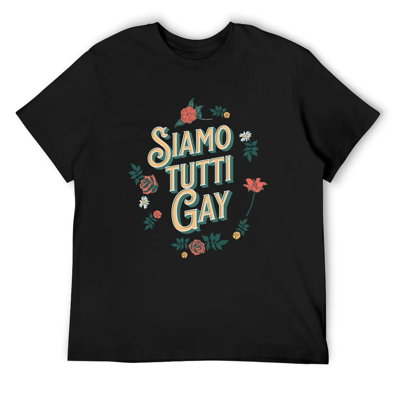 Siamo Tutti Gay, floral, funny Tanya, fun LGBT T-Shirt anime korean fashion anime t shirts mens graphic t-shirts funny
Siamo Tutti Gay, floral, funny Tanya, fun LGBT T-Shirt anime korean fashion anime t shirts mens graphic t-shirts funny
