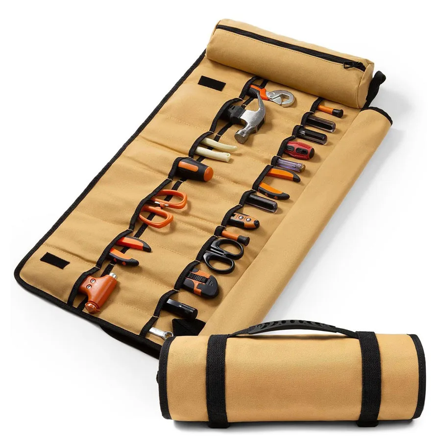 Multi-Purpose Tool Bag High Quality Professional Multi Pocket Hardware Tools Pouch Roll UP Portable Small Tools Organizer Bag
Multi-Purpose Tool Bag High Quality Professional Multi Pocket Hardware Tools Pouch Roll UP Portable Small Tools Organizer Bag