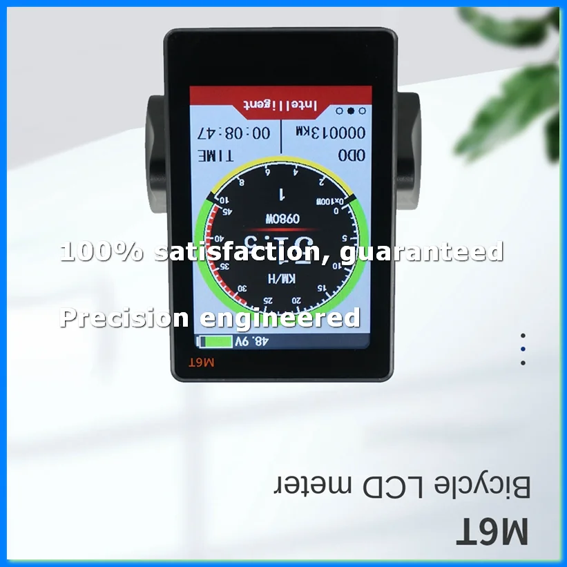 M6T Electric Bike LCD Display Meter 24V 36V 48V 60V Universal E Scooter LCD Panel Color Screen with USB for E-Bike-A23R
M6T Electric Bike LCD Display Meter 24V 36V 48V 60V Universal E Scooter LCD Panel Color Screen with USB for E-Bike-A23R