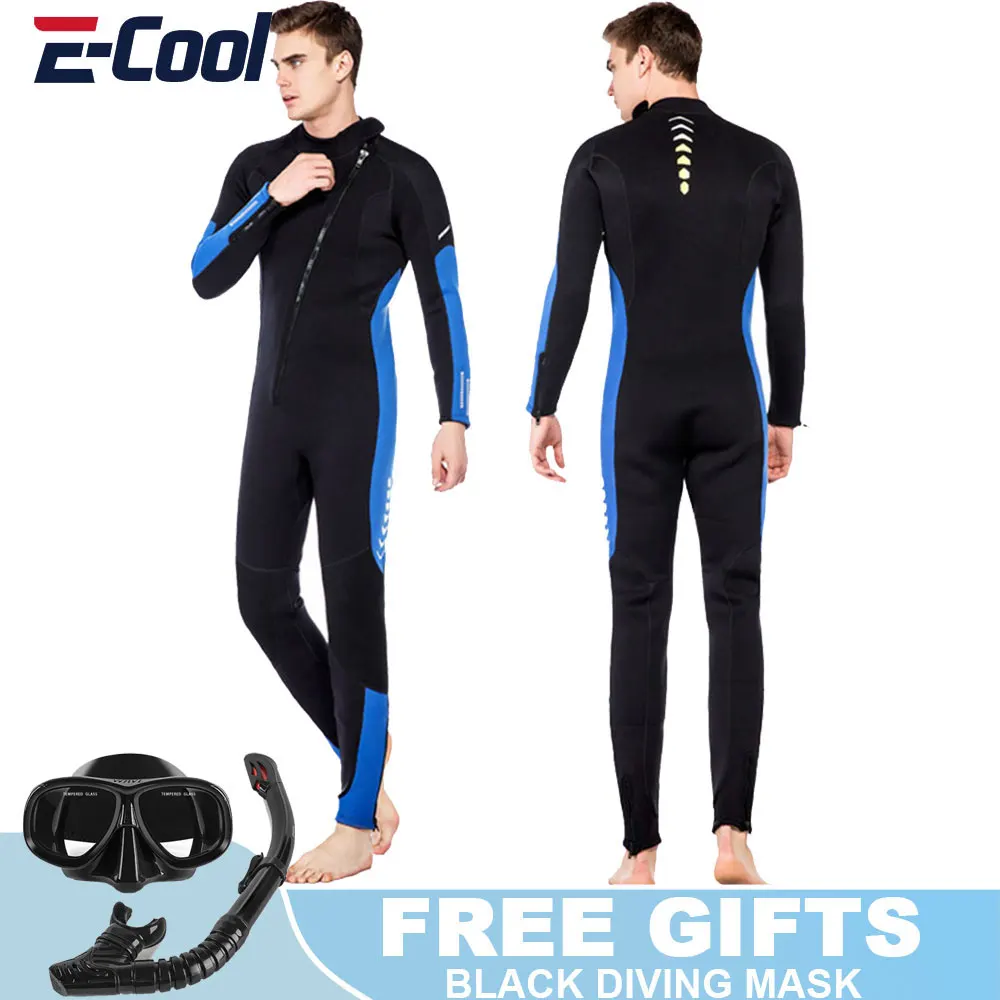 Professional Snorkel Diving Mask for Men Neoprene Scuba Diving Suit Long Sleeve Wet Suit 3mm for Spearfishing Surf Swimming
Professional Snorkel Diving Mask for Men Neoprene Scuba Diving Suit Long Sleeve Wet Suit 3mm for Spearfishing Surf Swimming