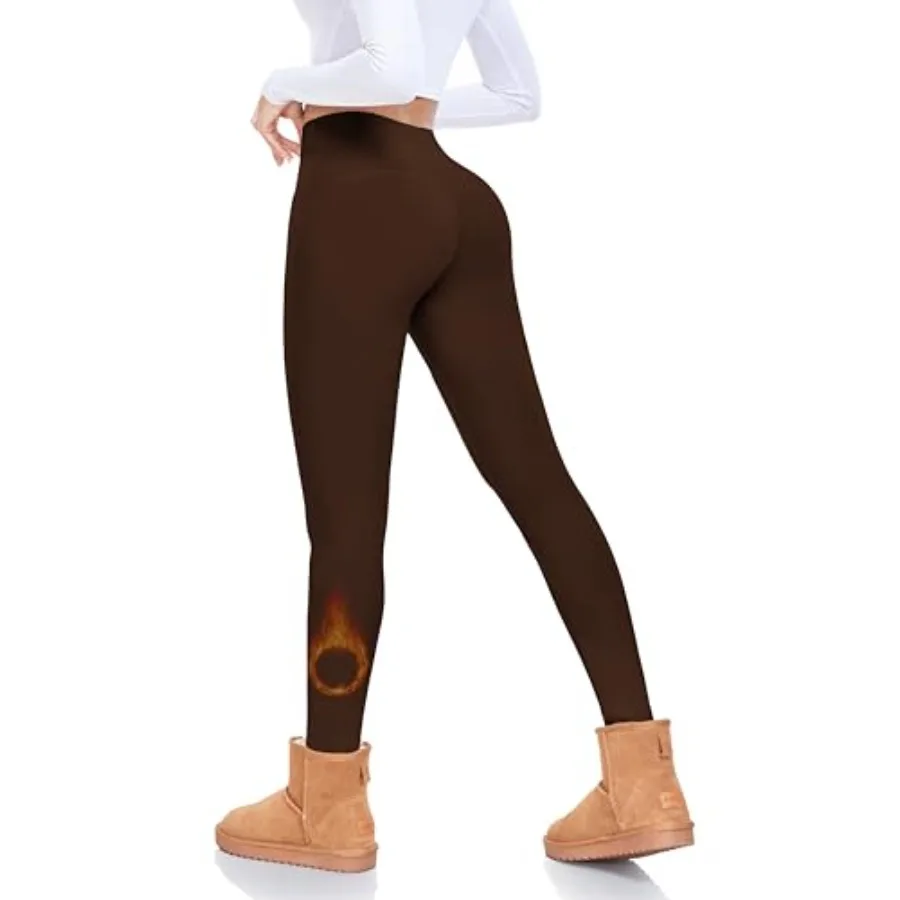 Fleece Lined Leggings Women High Waisted Tummy Control Workout Winter Thermal Warm Soft Yoga Pants
Fleece Lined Leggings Women High Waisted Tummy Control Workout Winter Thermal Warm Soft Yoga Pants