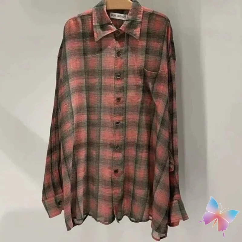 Unisex Fashion Paris Shirts Rose Pink Checkered Lapel Long Sleeve Cardigan Casual Streetwear Men Women Cleanfit Tops
Unisex Fashion Paris Shirts Rose Pink Checkered Lapel Long Sleeve Cardigan Casual Streetwear Men Women Cleanfit Tops