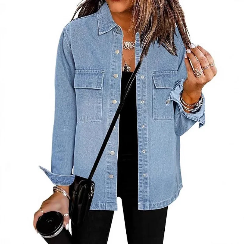 2025Season Changing Solid Color Temperament Commute Long Sleeve Cardigan European and American Lapel Single Breasted
2025Season Changing Solid Color Temperament Commute Long Sleeve Cardigan European and American Lapel Single Breasted