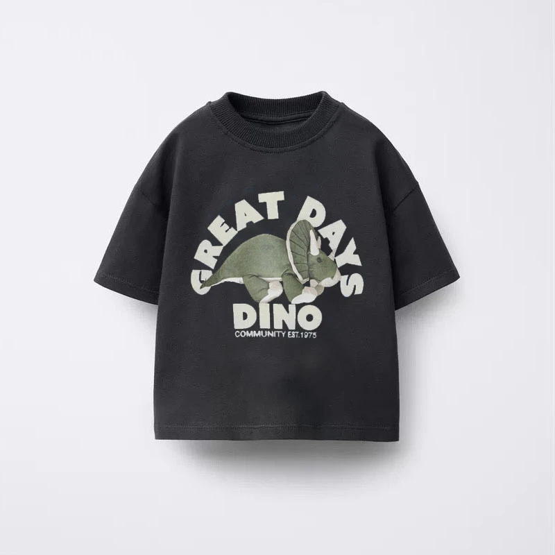 Animal Print Kids Cotton T-Shirt 16 Sc1445d9d07674197a0b51e4398c775edI
