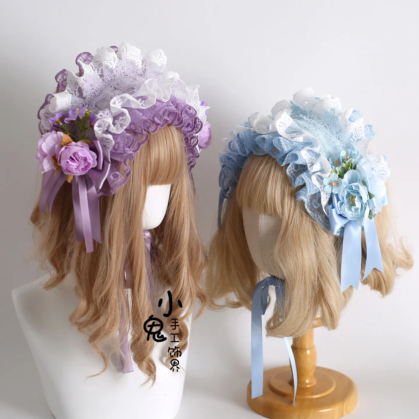 Purple Lolita Blue Lace Bow Hair Accessories Head Jewelry Original Lolita Headband
Purple Lolita Blue Lace Bow Hair Accessories Head Jewelry Original Lolita Headband