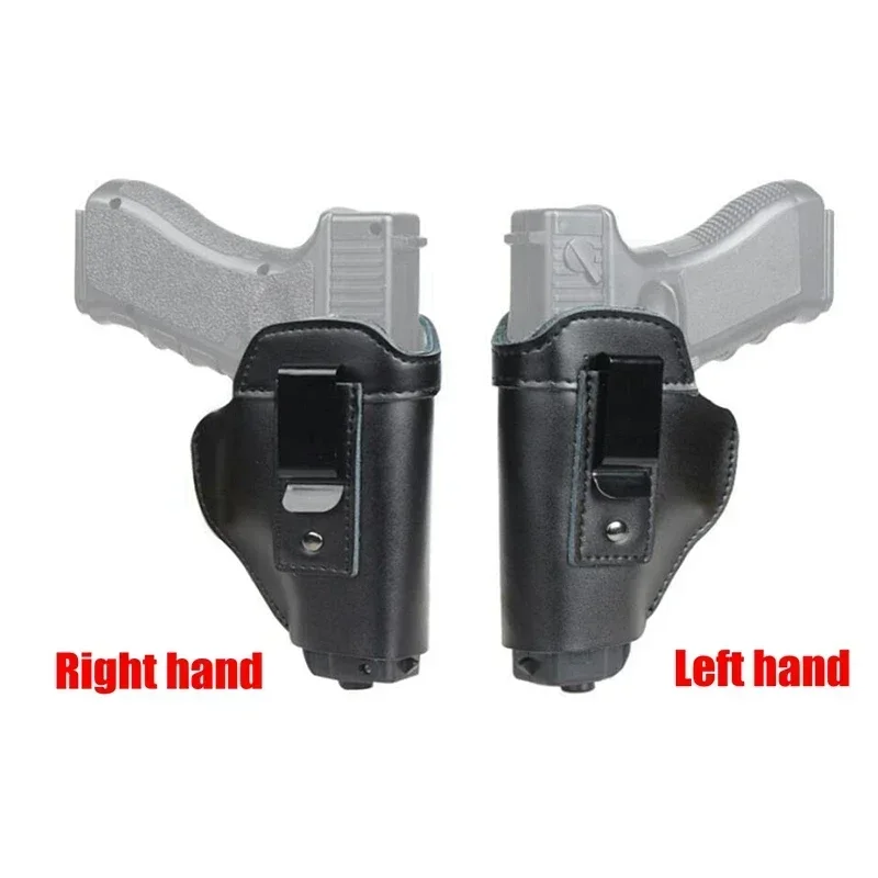 Tactical Conceal Carry Gun Holster for GL 17 19 Betta M9 M92 1911 Sig P226 USP Universal Leather Pistol Case Pouch
Tactical Conceal Carry Gun Holster for GL 17 19 Betta M9 M92 1911 Sig P226 USP Universal Leather Pistol Case Pouch