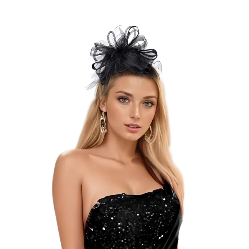 Handmade Black Lace Bow Fascinators Hat Hair clips Accessories For Women Lady Tea Party Wedding Dress Headwewar
Handmade Black Lace Bow Fascinators Hat Hair clips Accessories For Women Lady Tea Party Wedding Dress Headwewar