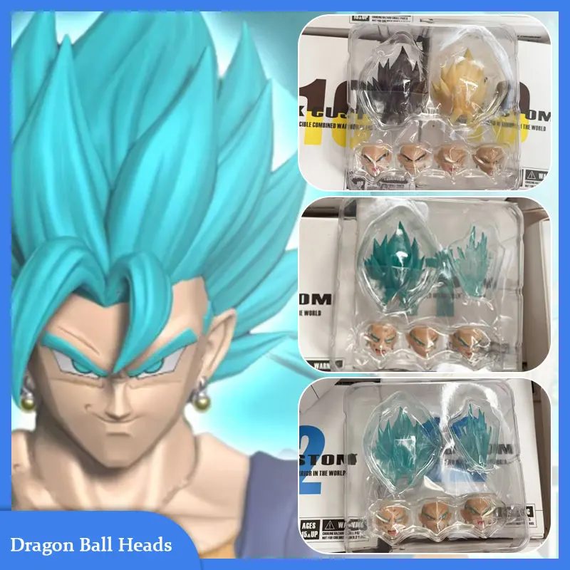 TK Dragon Ball Z Vegetto Head SHF Super Saiyan Blue Vegito Head Accessories Headsculpt Anime Action Figure Toys Gifts In Stock
TK Dragon Ball Z Vegetto Head SHF Super Saiyan Blue Vegito Head Accessories Headsculpt Anime Action Figure Toys Gifts In Stock