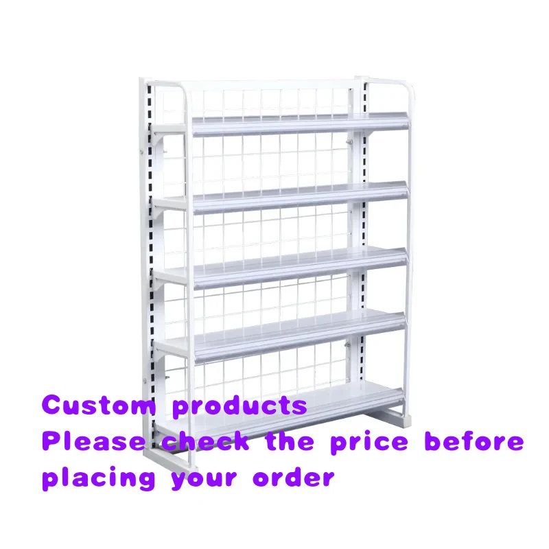 custom.Metal Single-side Mesh Backing Supermarket Gondola Shelves Household Goods Display Racks
custom.Metal Single-side Mesh Backing Supermarket Gondola Shelves Household Goods Display Racks