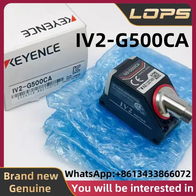 IV2-G500CA Новый оригинальный высокоточный датчик распознавания изображений KEYENCE, большое количество на складе, добро пожаловать на консультацию
IV2-G500CA Новый оригинальный высокоточный датчик распознавания изображений KEYENCE, большое количество на складе, добро пожаловать на консультацию