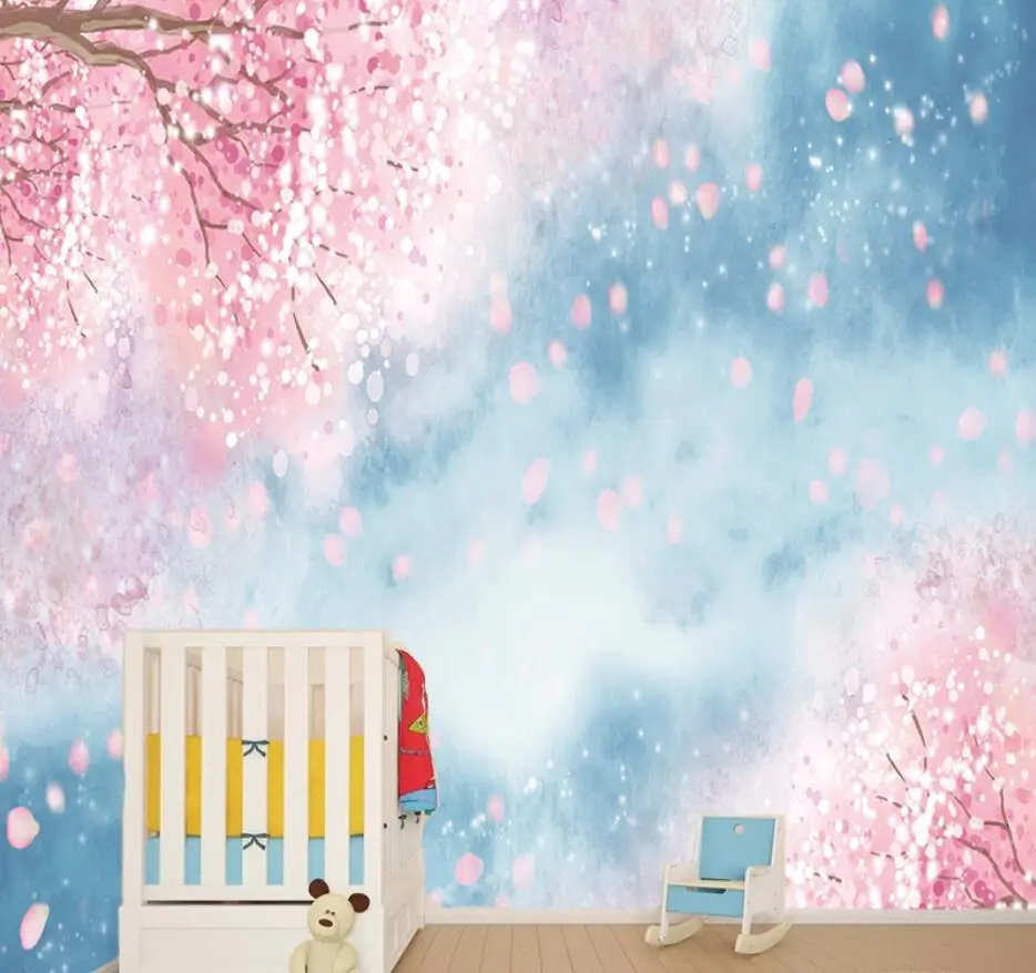 Custom 3d wallpaper mural warm romantic pink cherry blossom bedroom TV bedroom background wall papel pintado de pared
Custom 3d wallpaper mural warm romantic pink cherry blossom bedroom TV bedroom background wall papel pintado de pared