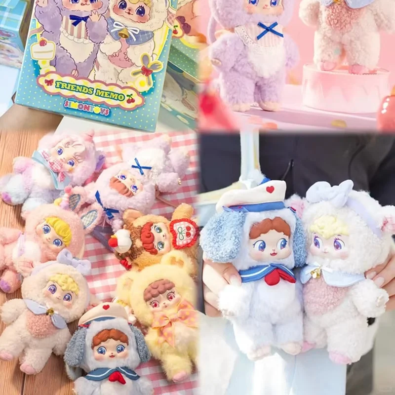 SIMONTOYS Puffynose Friends Memo Series Plush Doll Blind Box Cute Trendy Play Ornament Mysterious Box Surprise Toy Gift
SIMONTOYS Puffynose Friends Memo Series Plush Doll Blind Box Cute Trendy Play Ornament Mysterious Box Surprise Toy Gift