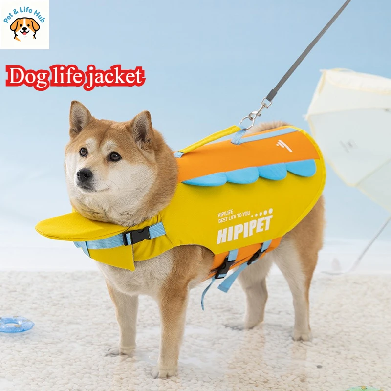 Summer dog life jacket with super buoyancy dog swimming suit pet life jacket suitable for all dog breeds pet clothes
Summer dog life jacket with super buoyancy dog swimming suit pet life jacket suitable for all dog breeds pet clothes