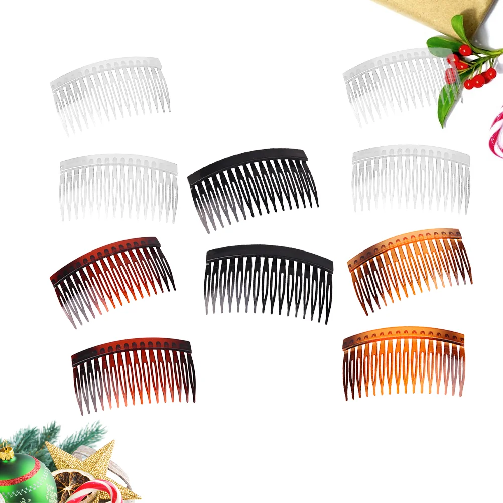 20pcs Plastic Combs Lightweight Simple Design Women Headdress Hair Accessories for Weddings Dinners Dances Daily
20pcs Plastic Combs Lightweight Simple Design Women Headdress Hair Accessories for Weddings Dinners Dances Daily