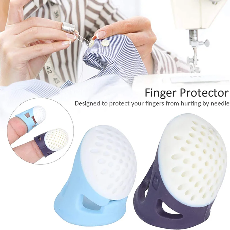 2/4Pcs Sewing Thimbles Silicone Thimble Rubber Finger Protectors Fingerstall Quilting for Retro Hand Sewing DIY Craft Accessorie
2/4Pcs Sewing Thimbles Silicone Thimble Rubber Finger Protectors Fingerstall Quilting for Retro Hand Sewing DIY Craft Accessorie