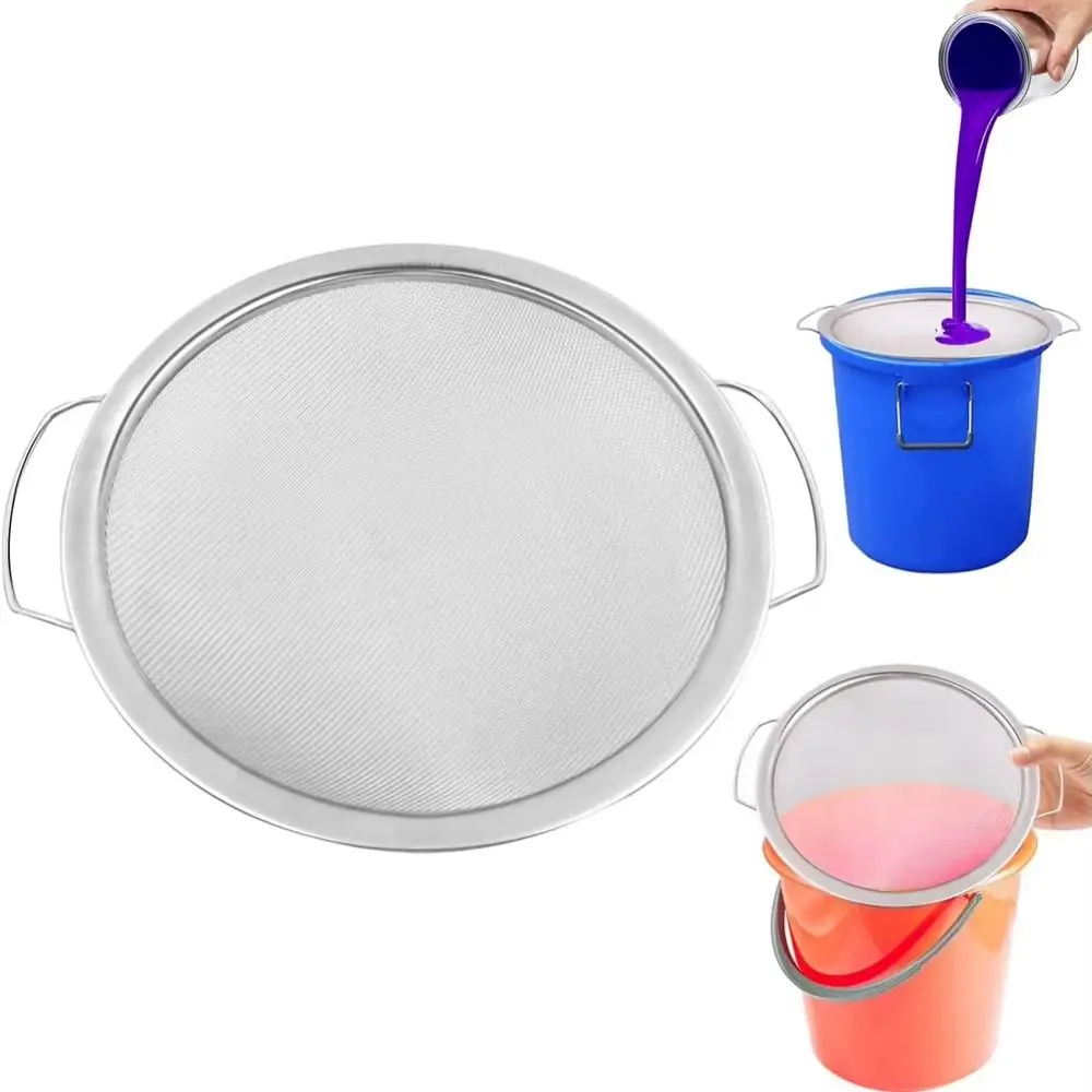 Stainless Steel Paint Strainer Fine Mesh Reusable Fine Mesh Filter Gallon Bucket Stainless Steel Filter Industrial Use
Stainless Steel Paint Strainer Fine Mesh Reusable Fine Mesh Filter Gallon Bucket Stainless Steel Filter Industrial Use