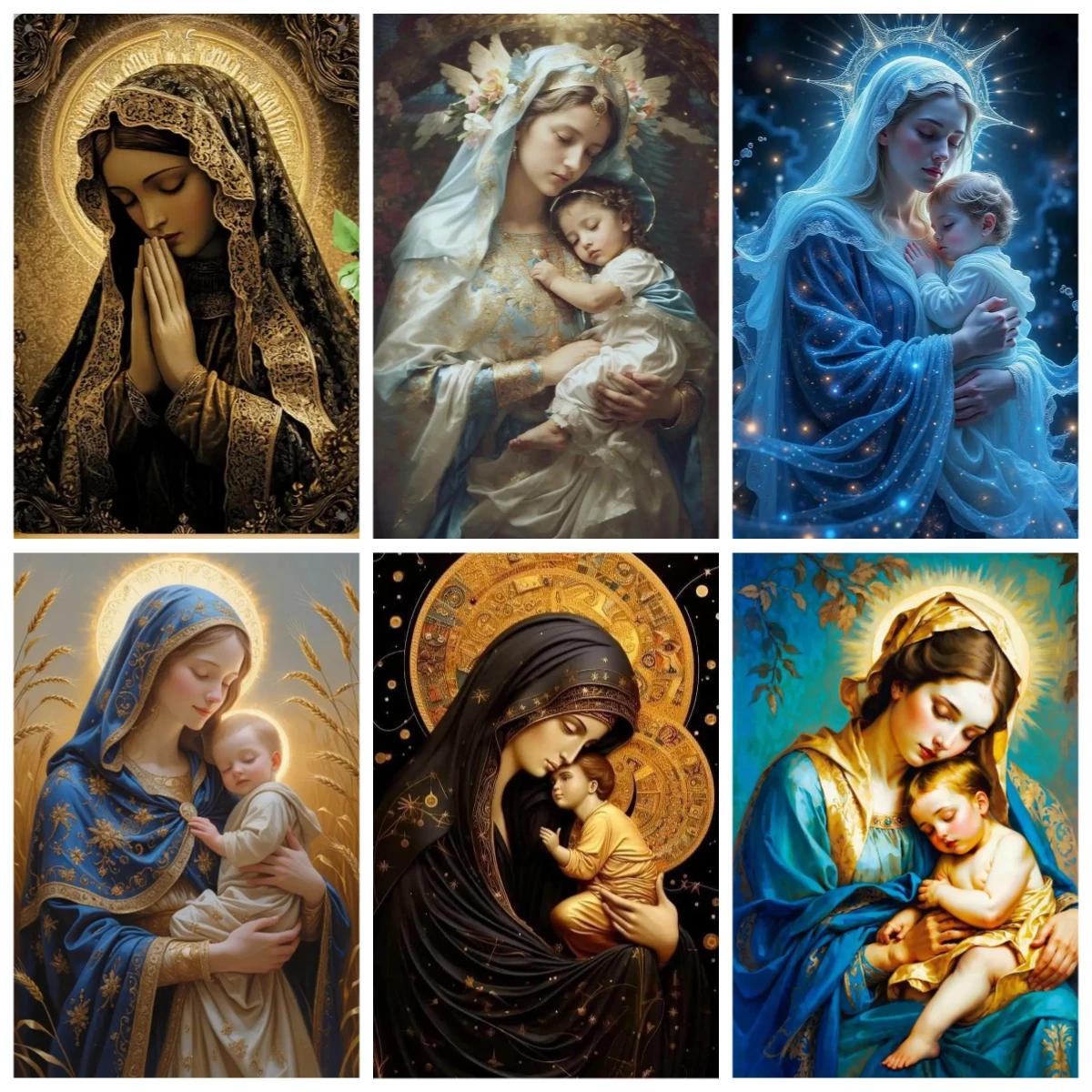 500/1000/1200/2000PCS Puzzles for Adults Jesus and the Virgin Mary Jigsaw Puzzles Religious Home Decoration Gift Frameless
500/1000/1200/2000PCS Puzzles for Adults Jesus and the Virgin Mary Jigsaw Puzzles Religious Home Decoration Gift Frameless