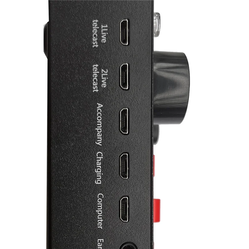 V8S Microphone USB Rechargeable DSP External Mixer Karaoke 3.5Mm Interface Sound Card Portable Live Broadcast Stereo HOT
V8S Microphone USB Rechargeable DSP External Mixer Karaoke 3.5Mm Interface Sound Card Portable Live Broadcast Stereo HOT
