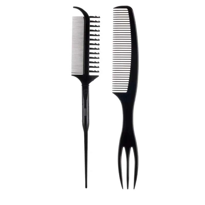 2PCS Set Professional Hairdressing Pointed Tail Combs Salon Hair Dyeing Styling Auxiliary Tool Layered Highlights Fish Tail Comb
2PCS Set Professional Hairdressing Pointed Tail Combs Salon Hair Dyeing Styling Auxiliary Tool Layered Highlights Fish Tail Comb