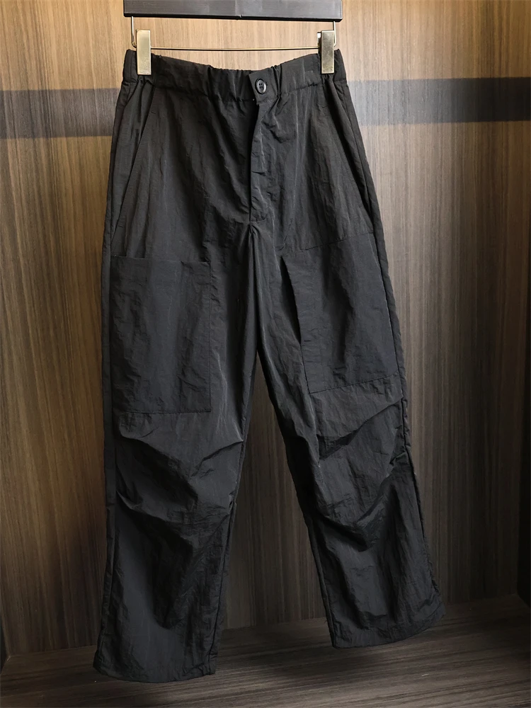 Водонепроницаемые повседневные брюки с прямыми штанинами, мужские тонкие осенние модные городские брюки с эластичной резинкой на талии на молнии, базовая цветная рабочая одежда Trou...
Водонепроницаемые повседневные брюки с прямыми штанинами, мужские тонкие осенние модные городские брюки с эластичной резинкой на талии на молнии, базовая цветная рабочая одежда Trou...