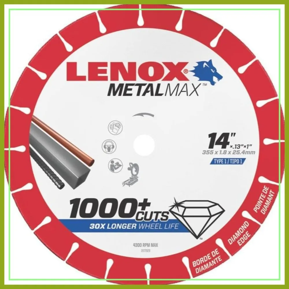 14 Inch Segmented Rim Diamond Cutoff Wheel for Metal, Metalmax