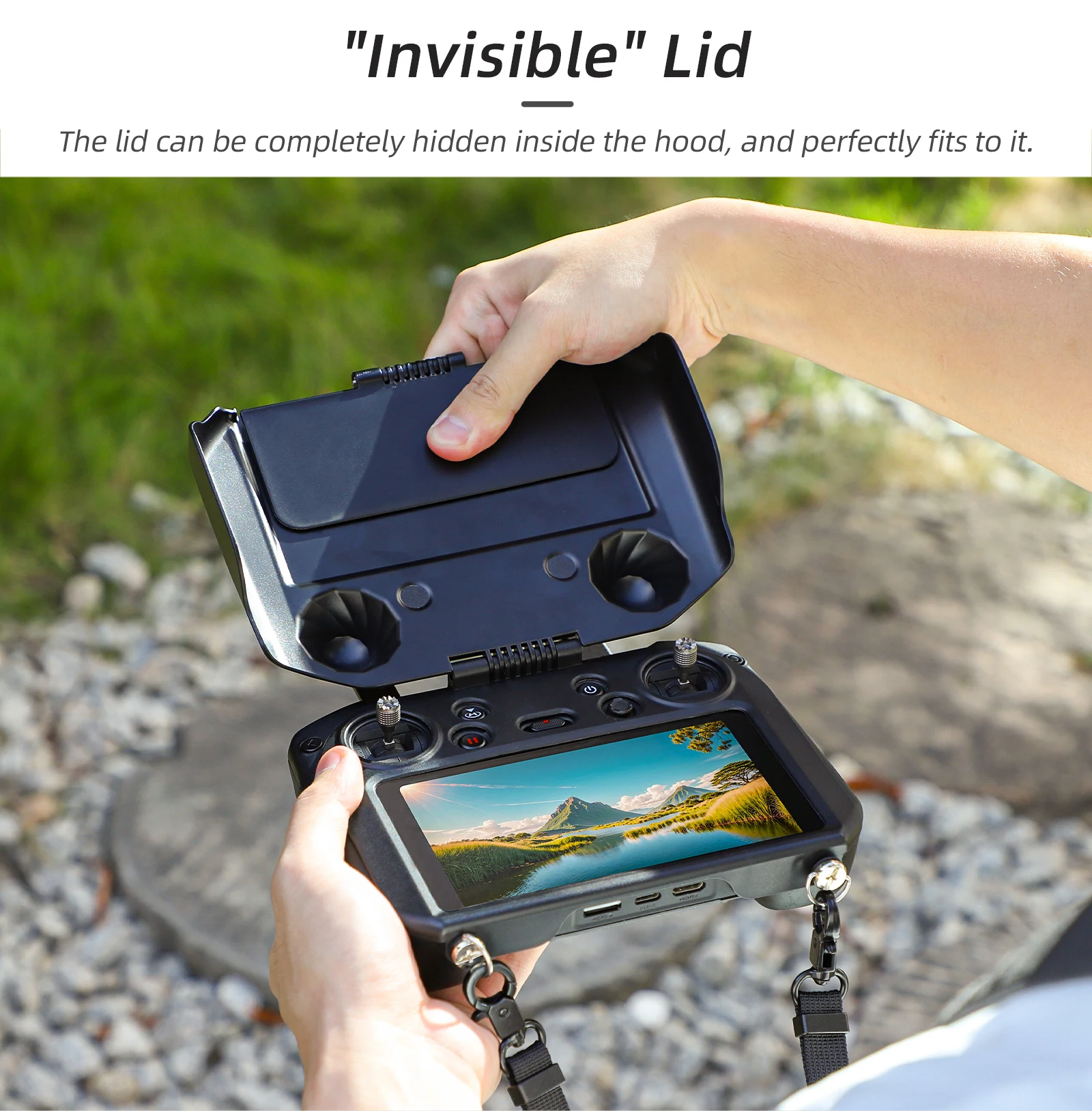 Screen Sunshade for DJI RC Pro Remote Control Protective Cover Visor Protective Sub-Cover
Screen Sunshade for DJI RC Pro Remote Control Protective Cover Visor Protective Sub-Cover