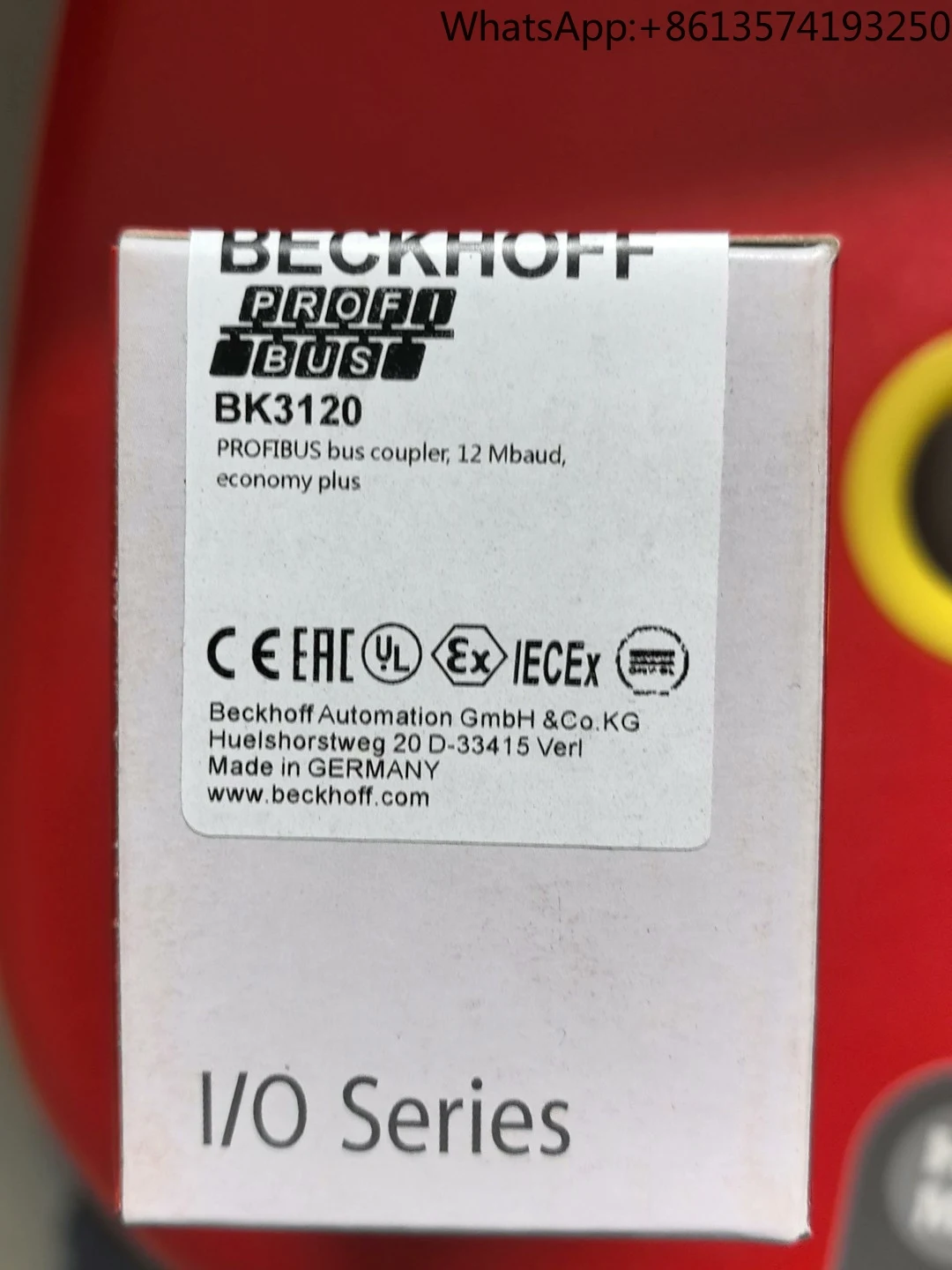 Beckhoff module BK3120in stock
Beckhoff module BK3120in stock