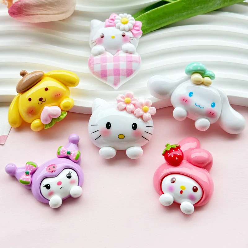 MINISO Sanrio Shoe Charms Cute Cartoon Hello Kitty Kuromi Boys and Girls Sandals Clogs Accessories Resin Decor For Party Gift
MINISO Sanrio Shoe Charms Cute Cartoon Hello Kitty Kuromi Boys and Girls Sandals Clogs Accessories Resin Decor For Party Gift