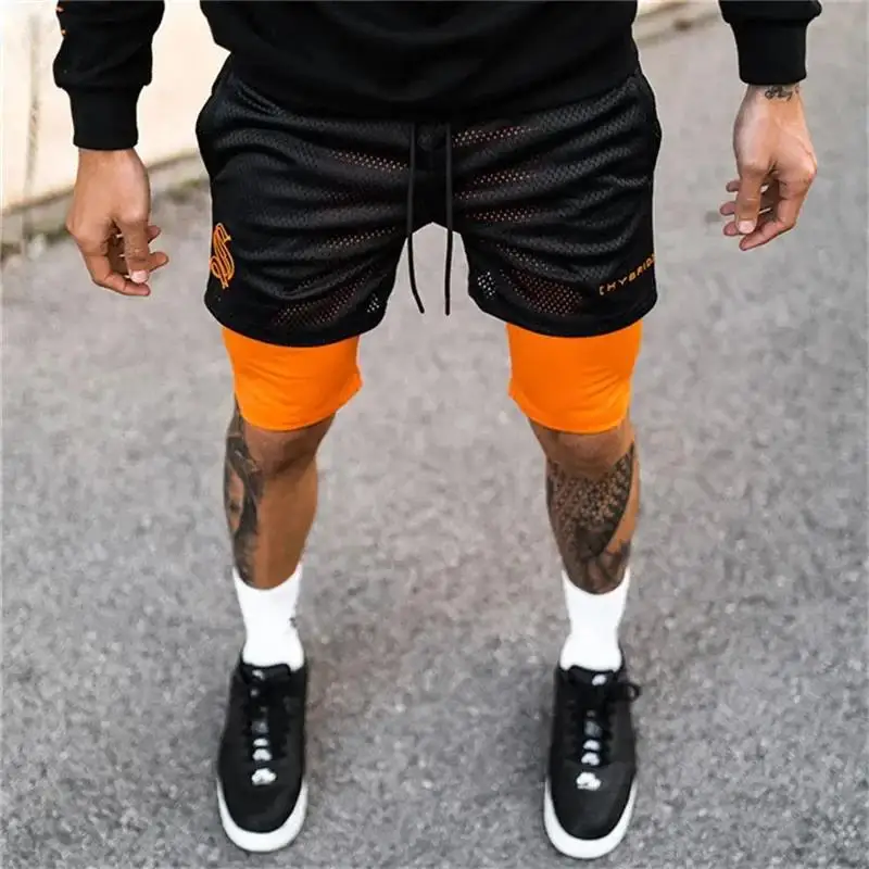Men's Double layer Breathable 2 in 1 sports Short Pants Gyms Fitness pants Jogging Shorts mesh Quick Dry Male Beach Sweatpants
Men's Double layer Breathable 2 in 1 sports Short Pants Gyms Fitness pants Jogging Shorts mesh Quick Dry Male Beach Sweatpants