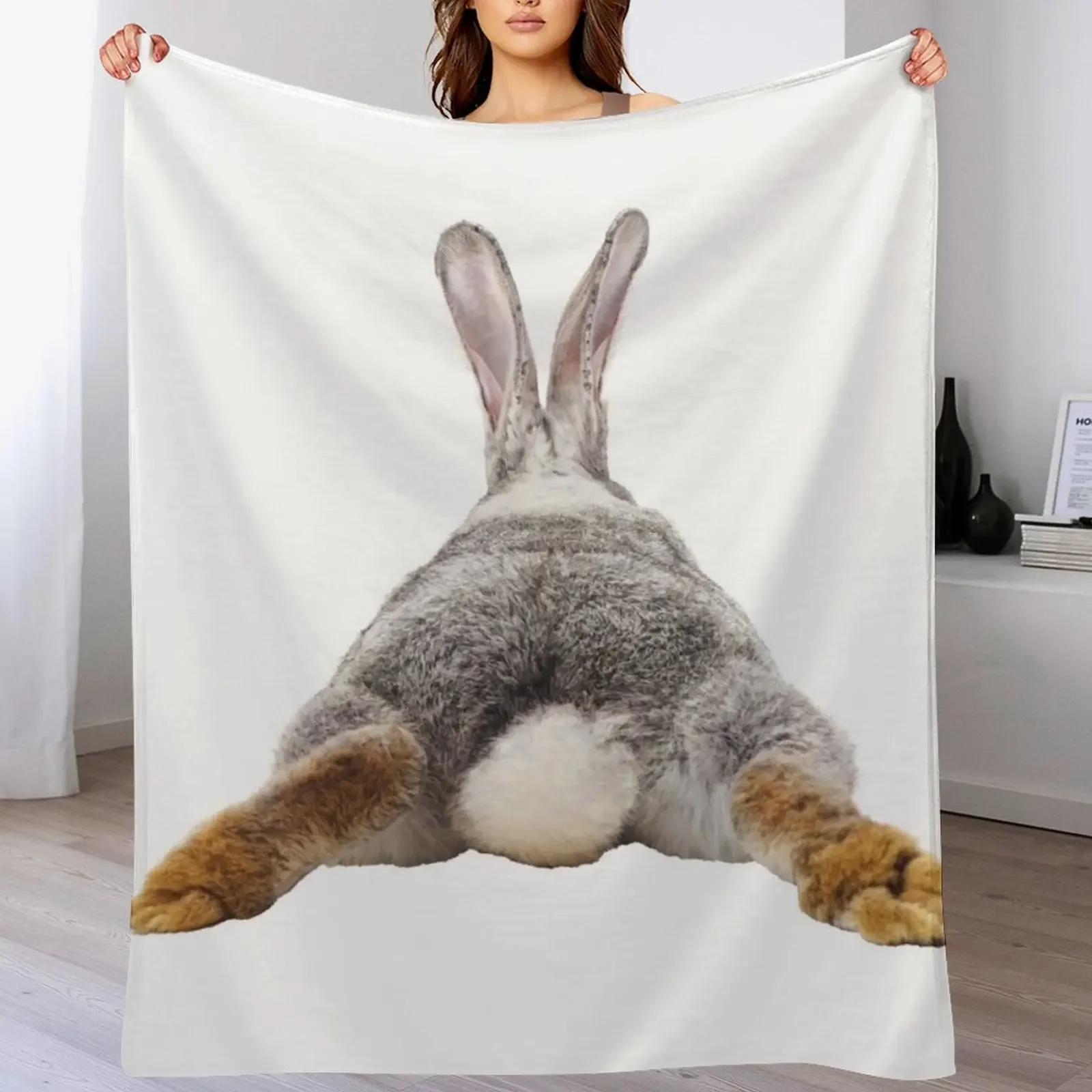 Cute Bunny Rabbit Tail Butt Image Picture Throw Blanket Cozy Throw Blanket Birthday Gift for Him Her
Cute Bunny Rabbit Tail Butt Image Picture Throw Blanket Cozy Throw Blanket Birthday Gift for Him Her