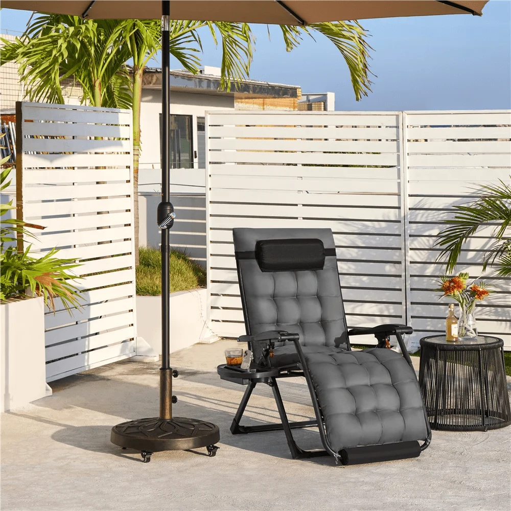 1 Piece 29in Oversized Zero Gravity Recliner Outdoor Reclining Lounge Chairs With Padded Cushion Armrest Foldable Zero Gravity
1 Piece 29in Oversized Zero Gravity Recliner Outdoor Reclining Lounge Chairs With Padded Cushion Armrest Foldable Zero Gravity