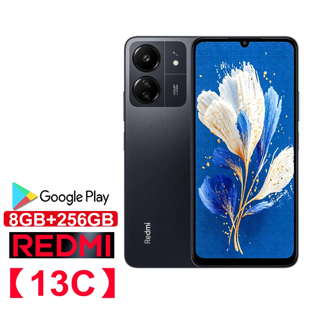 Redmi 13C fashion smart phone 6.74inches/8GB+256gb memory 5000mah battery/NFC-enabled high-value mobile phone
Redmi 13C fashion smart phone 6.74inches/8GB+256gb memory 5000mah battery/NFC-enabled high-value mobile phone