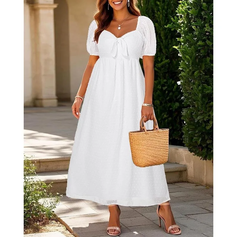 Elegant French Dress Classy Dress Women's Fashion Spring Season Citywalk Seven Sleeve Long Other Material 100% Dress
Elegant French Dress Classy Dress Women's Fashion Spring Season Citywalk Seven Sleeve Long Other Material 100% Dress