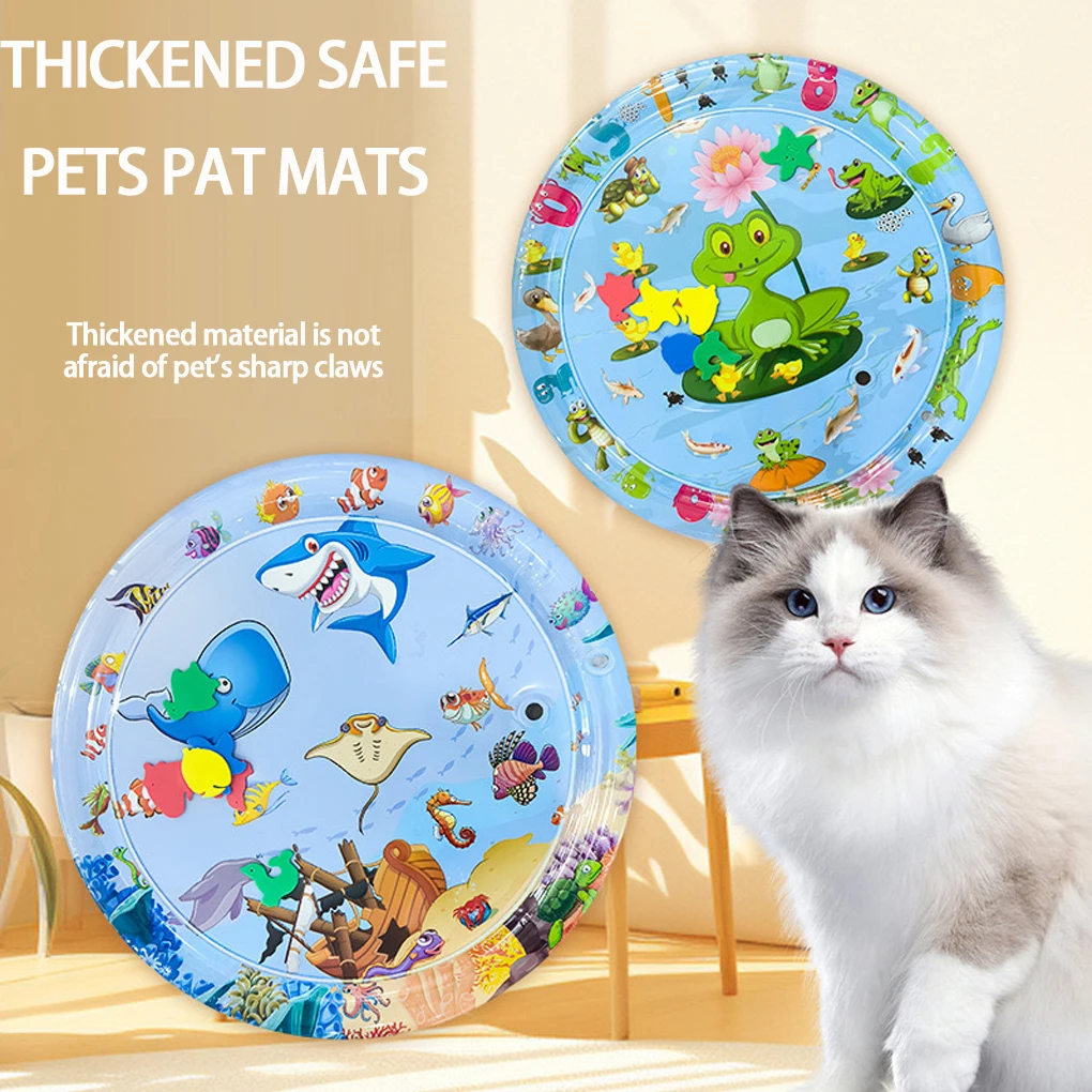 Water Sensory Play Mat Thickened Inflatable Water Mat For Cat And Dog Pet Playmat With Fish Sea Ocean Theme Sensory Toy
Water Sensory Play Mat Thickened Inflatable Water Mat For Cat And Dog Pet Playmat With Fish Sea Ocean Theme Sensory Toy
