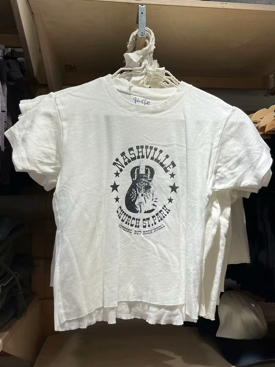 Укороченные топы с милым буквенным принтом и необработанным подолом, женские повседневные хлопковые футболки с круглым вырезом, белые футболки с короткими рукавами в стиле Харадзюку, винтажные шикарные милые футболки Y2K
Укороченные топы с милым буквенным принтом и необработанным подолом, женские повседневные хлопковые футболки с круглым вырезом, белые футболки с короткими рукавами в стиле Харадзюку, винтажные шикарные милые футболки Y2K