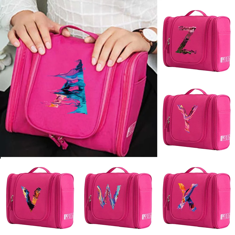Waterproof Make Up Case MakeUp Bag Cosmetic Bags Handbag Women Wash Pouch Hook Up Travel Accessory Organizer Paint Letter Print
Waterproof Make Up Case MakeUp Bag Cosmetic Bags Handbag Women Wash Pouch Hook Up Travel Accessory Organizer Paint Letter Print