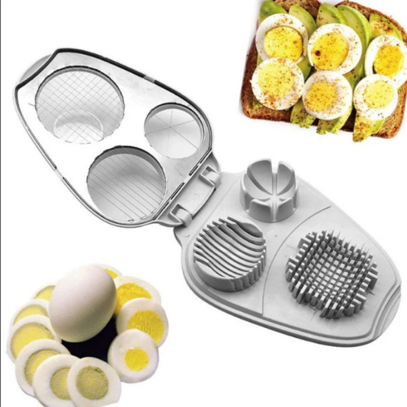 3in1 Creative Egg Slicer Hard Boiled Eggs Slicers Kitchen Food Slicers Fruit Vegetable Manual Slicers Household Kitchen Supplies
3in1 Creative Egg Slicer Hard Boiled Eggs Slicers Kitchen Food Slicers Fruit Vegetable Manual Slicers Household Kitchen Supplies