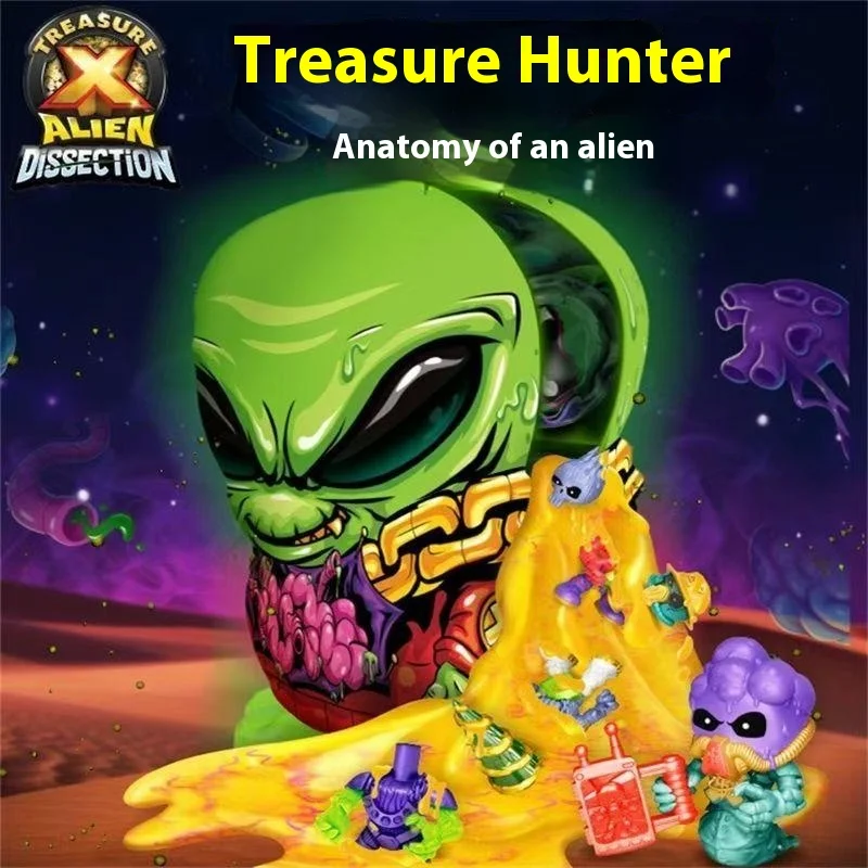 2025 new Treasure X Adventure Alien Slime Dissection Toys For Children Trendy Blind Box Toys Collectible Surprise Gifts
2025 new Treasure X Adventure Alien Slime Dissection Toys For Children Trendy Blind Box Toys Collectible Surprise Gifts